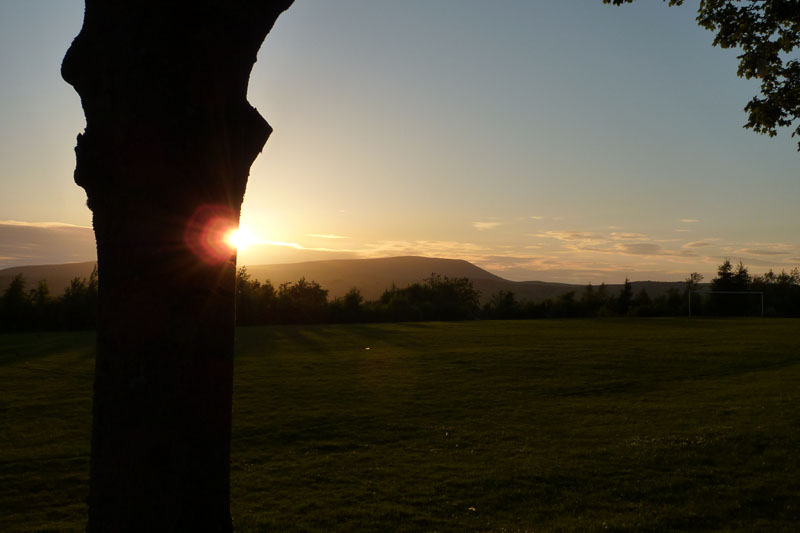 Pendle Sunset